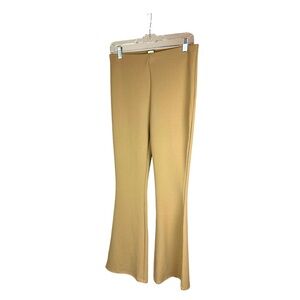 H&M Tan Boot Cut Flare Pants